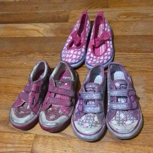 Keds Hello Kitty size 7 shoe bundle (3 pair)